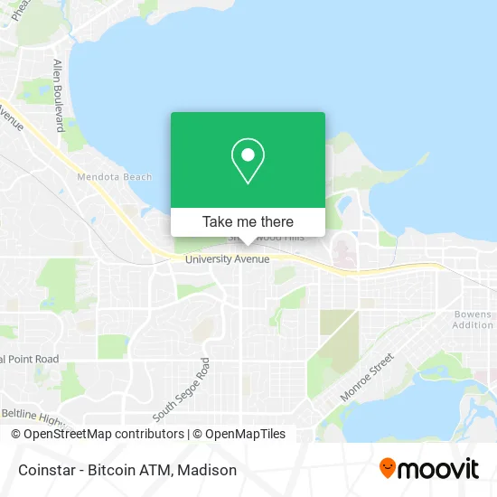 Coinstar - Bitcoin ATM map