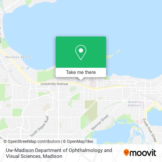 Uw-Madison Department of Ophthalmology and Visual Sciences map