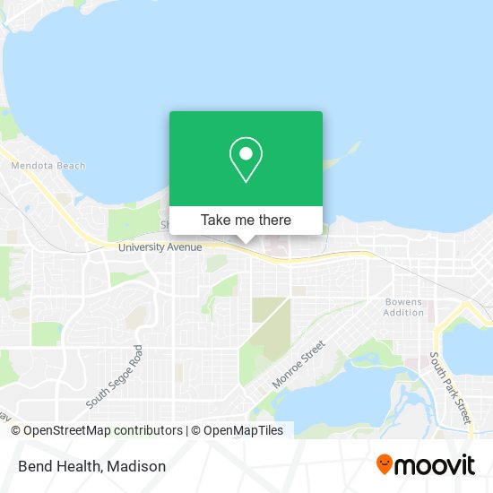 Bend Health map