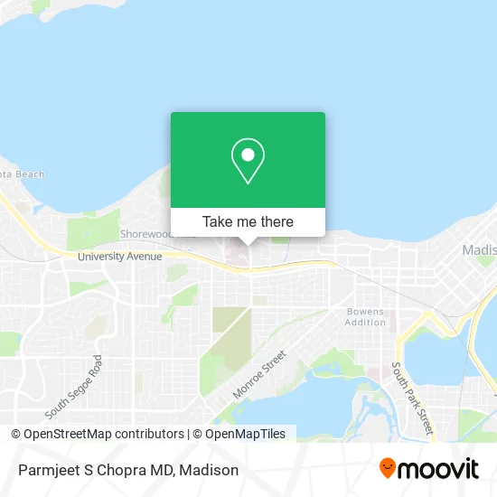 Mapa de Parmjeet S Chopra MD