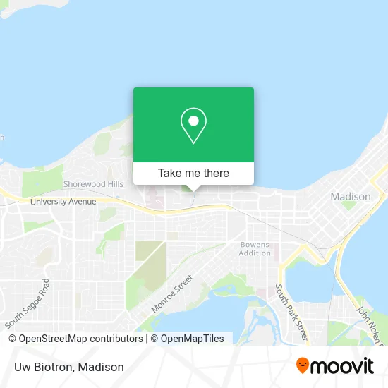 Uw Biotron map
