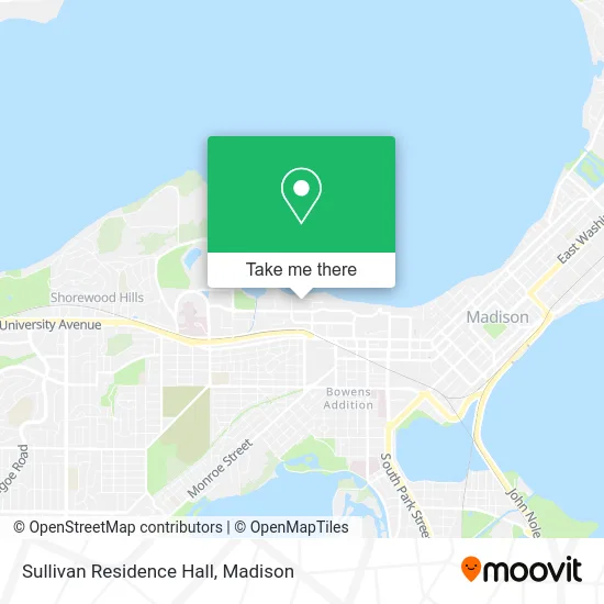 Sullivan Residence Hall map