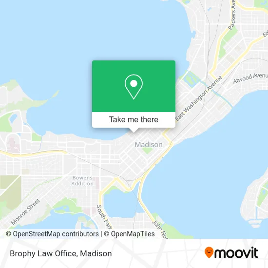 Brophy Law Office map