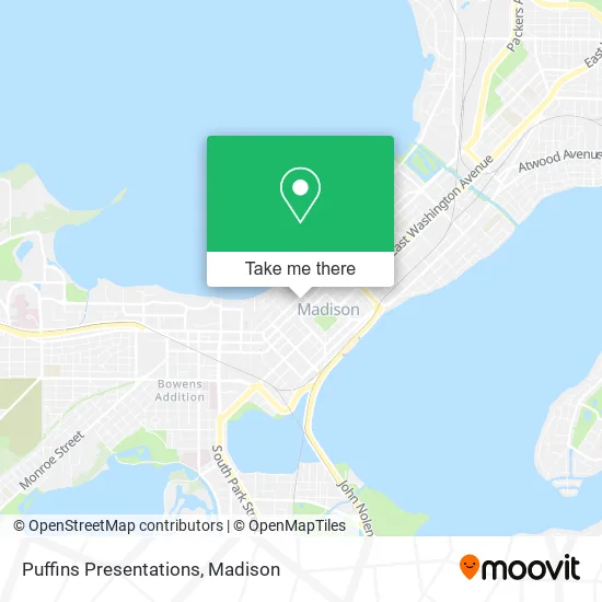 Puffins Presentations map