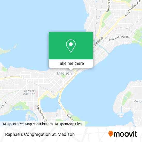 Raphaels Congregation St map