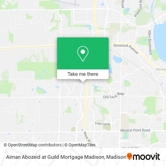 Aiman Abozeid at Guild Mortgage Madison map