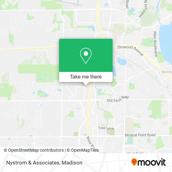 Nystrom & Associates map