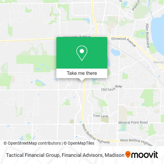 Tactical Financial Group, Financial Advisors map