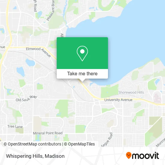 Whispering Hills map