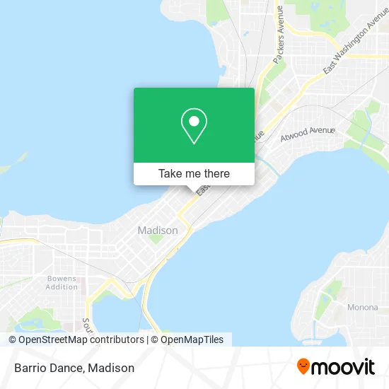 Barrio Dance map