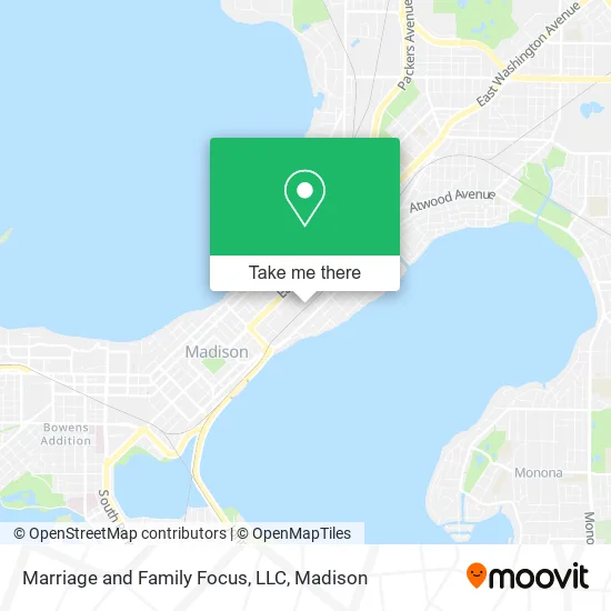 Mapa de Marriage and Family Focus, LLC