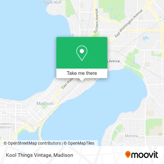 Kool Things Vintage map