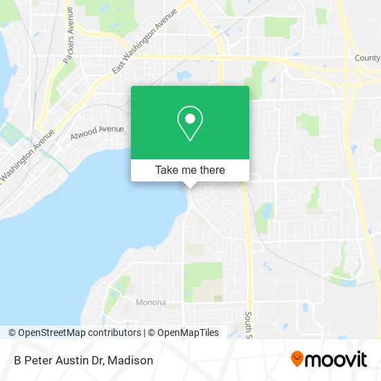 B Peter Austin Dr map