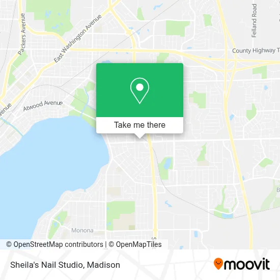 Sheila's Nail Studio map