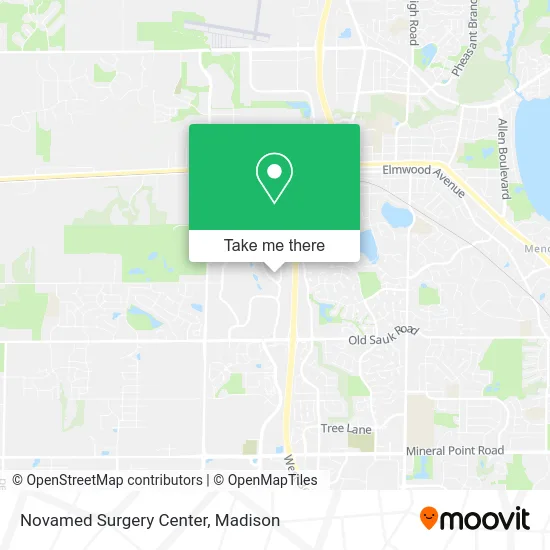 Novamed Surgery Center map