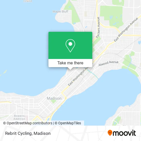 Mapa de Rebrit Cycling