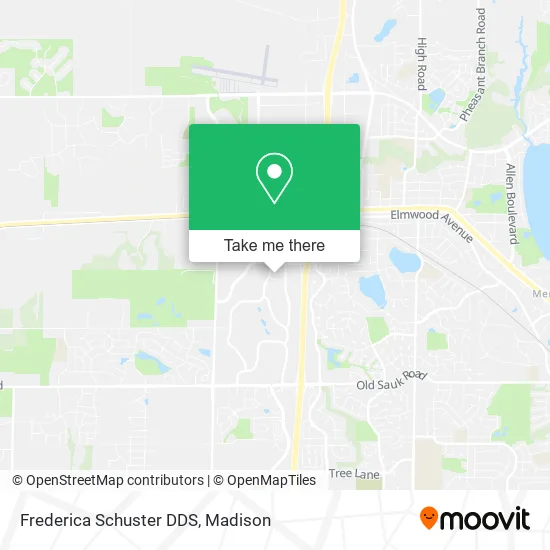 Mapa de Frederica Schuster DDS