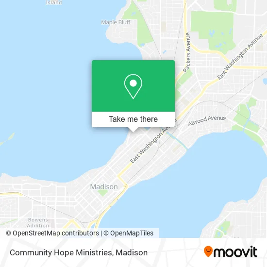 Mapa de Community Hope Ministries