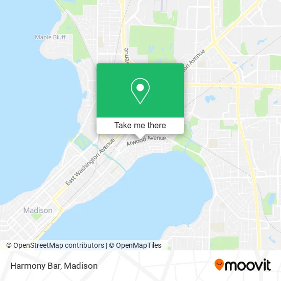 Harmony Bar map
