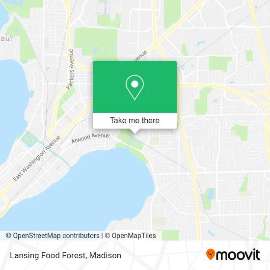 Lansing Food Forest map