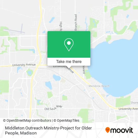 Mapa de Middleton Outreach Ministry-Project for Older People