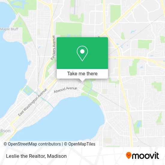 Leslie the Realtor map