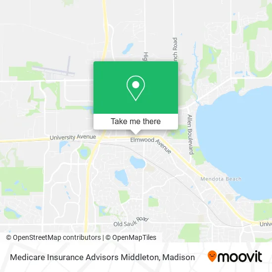 Medicare Insurance Advisors Middleton map