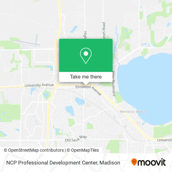 Mapa de NCP Professional Development Center