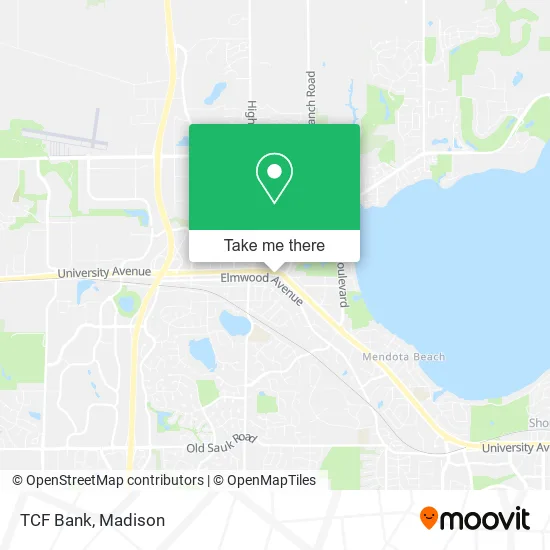 TCF Bank map