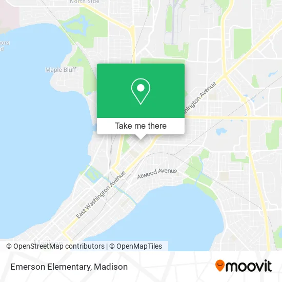 Mapa de Emerson Elementary