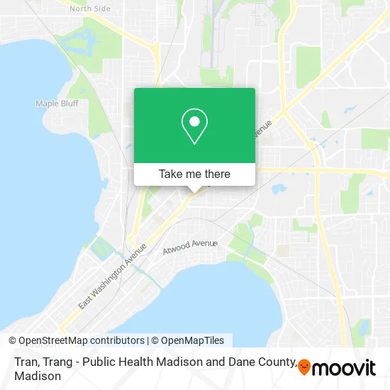 Mapa de Tran, Trang - Public Health Madison and Dane County