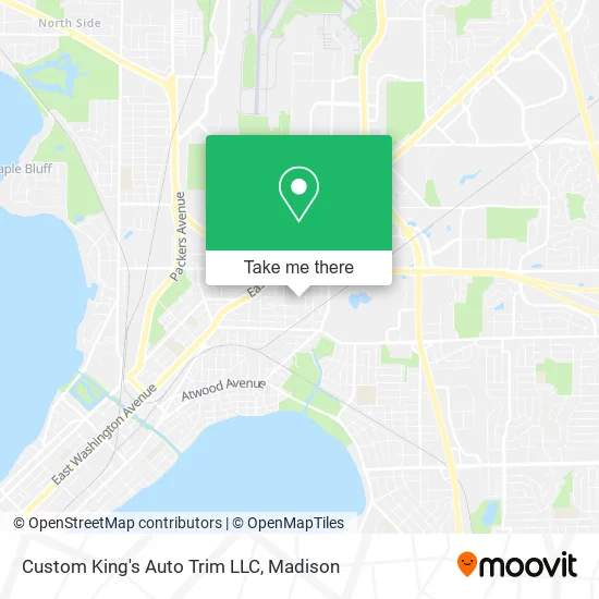 Custom King's Auto Trim LLC map