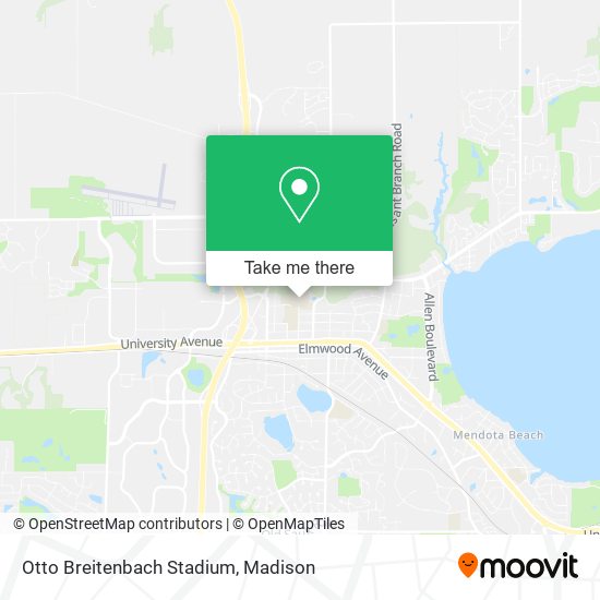 Otto Breitenbach Stadium map