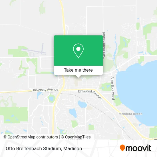 Otto Breitenbach Stadium map