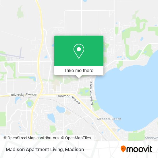 Madison Apartment Living map