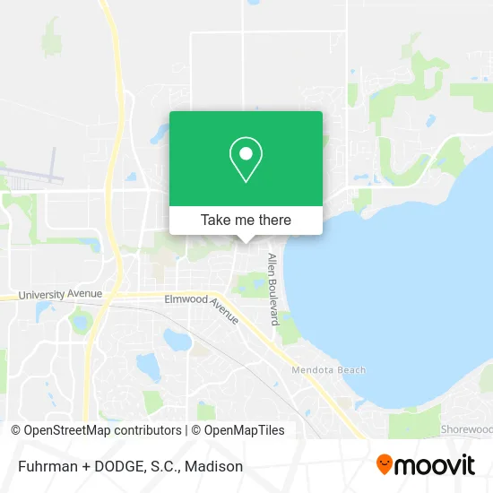 Fuhrman + DODGE, S.C. map