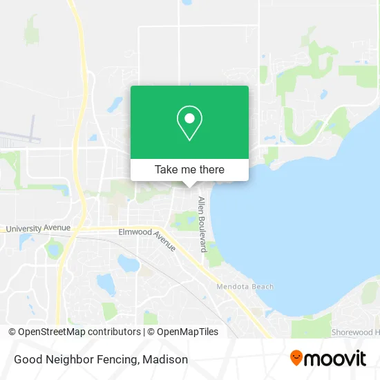 Good Neighbor Fencing map