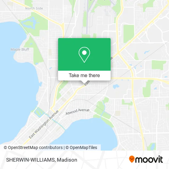 Mapa de SHERWIN-WILLIAMS