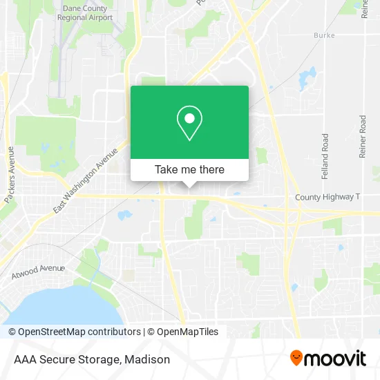 AAA Secure Storage map
