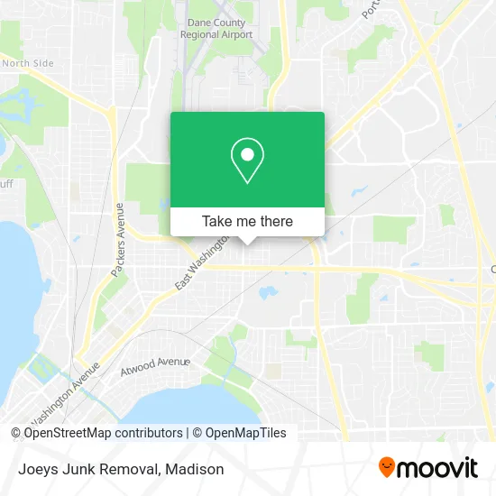 Joeys Junk Removal map