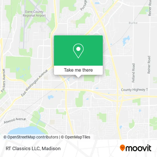 RT Classics LLC map