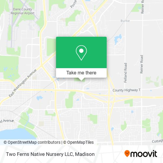 Mapa de Two Ferns Native Nursery LLC
