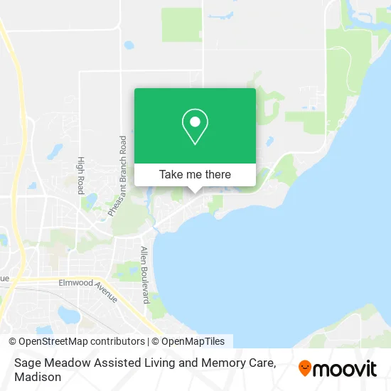 Mapa de Sage Meadow Assisted Living and Memory Care