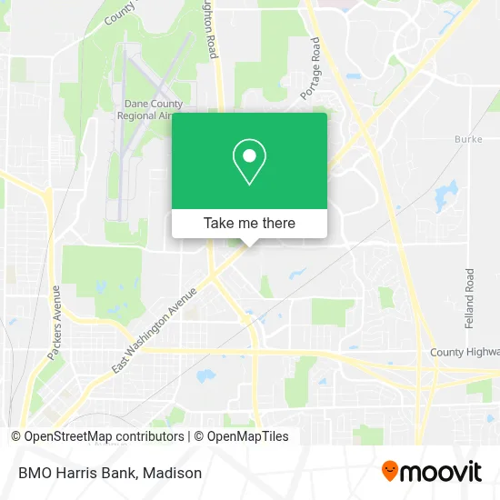 BMO Harris Bank map
