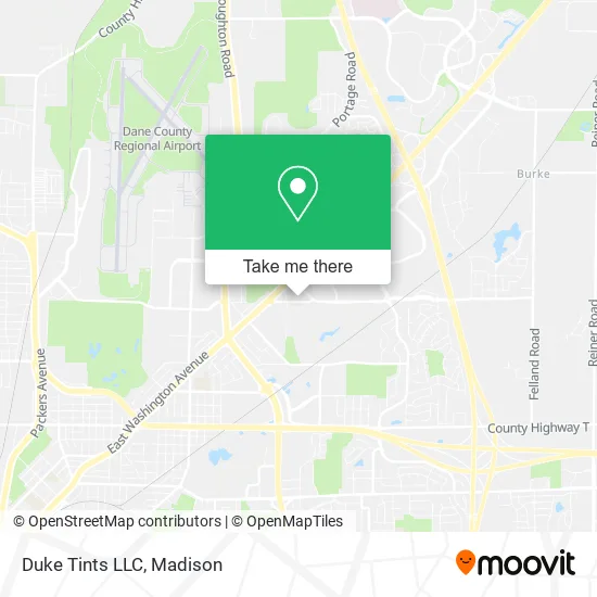 Mapa de Duke Tints LLC
