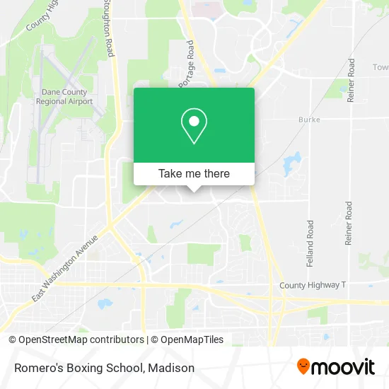 Mapa de Romero's Boxing School