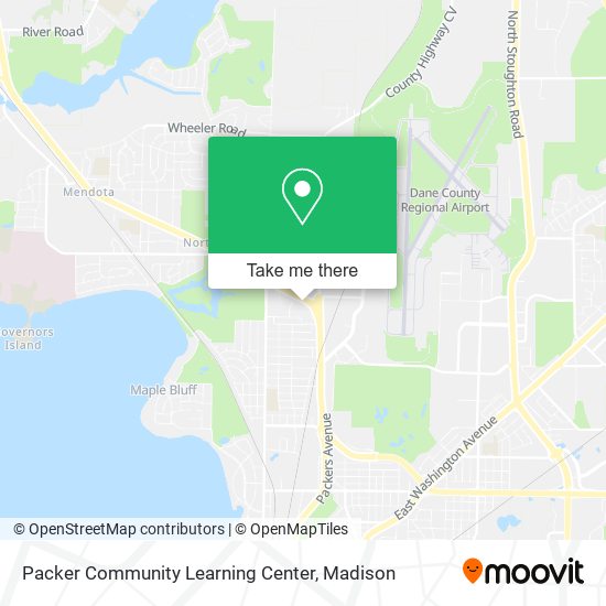 Packer Community Learning Center map