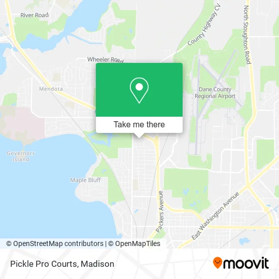 Mapa de Pickle Pro Courts