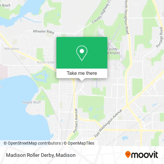 Mapa de Madison Roller Derby