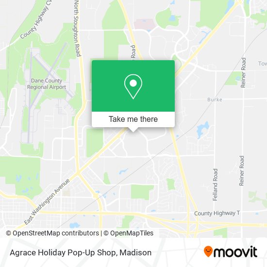 Agrace Holiday Pop-Up Shop map